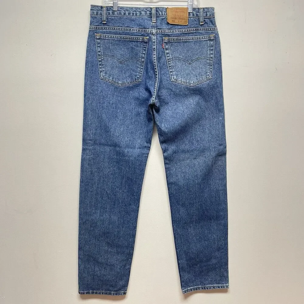 Vintage Levi’s 505 Regular Fit Straight Leg Jeans Men's W38 L32 Made in Canada